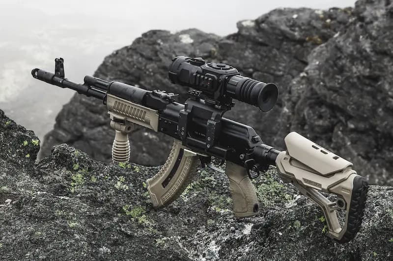 FAB Defense Buttstock, Magazine Grip & Foregrip — Credit YD