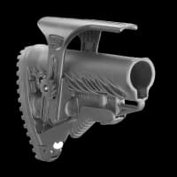 FAB Defense GLR16 Collapsible Buttstock With Cheekriser