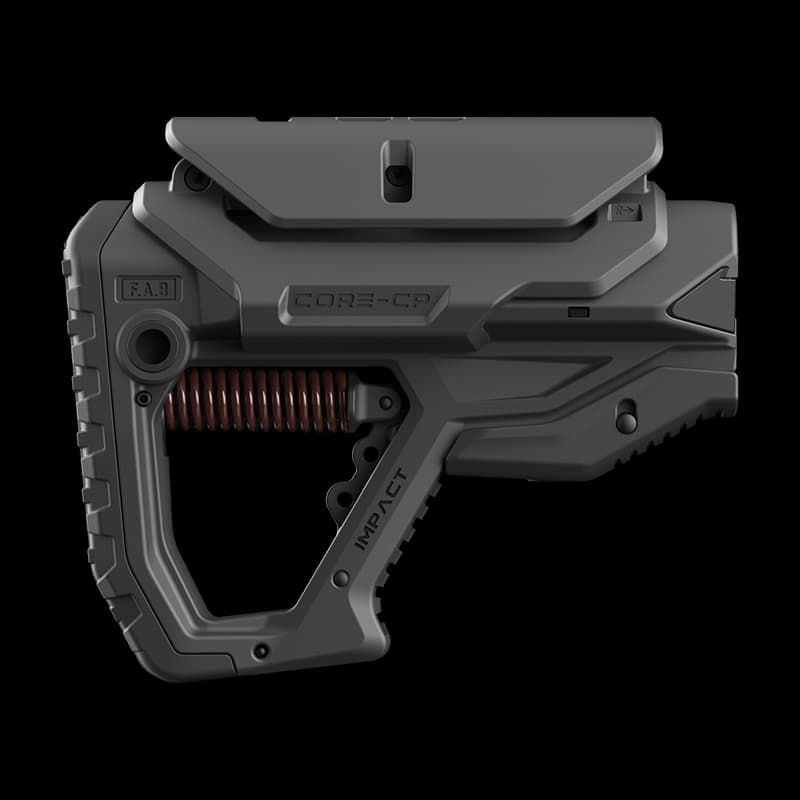 Picture of FAB Defense GL Core Impact Collapsible AR15 Buttstock With Cheekriser