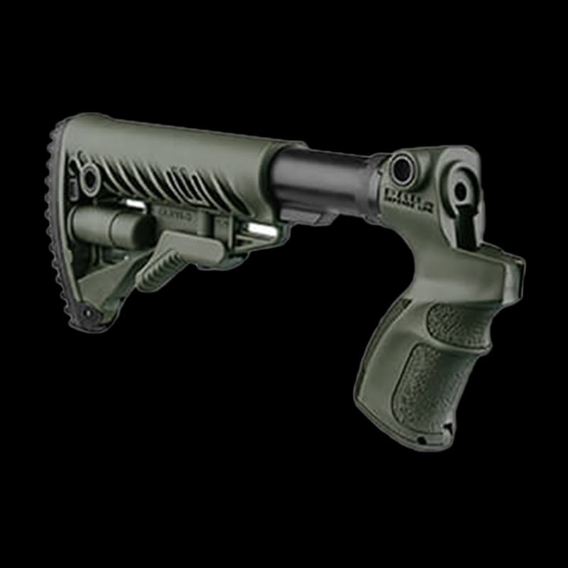 Picture of FAB Defense Mossberg 500 Solid Piece Pistol Grip Stock Green