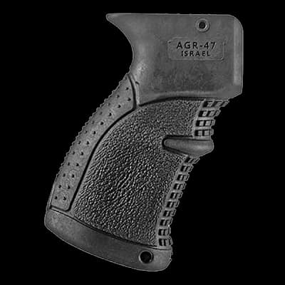 AK47 Rubberised Pistol Grip Black