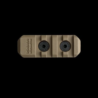 Platic M-Lok Rail 5 Slot Tan