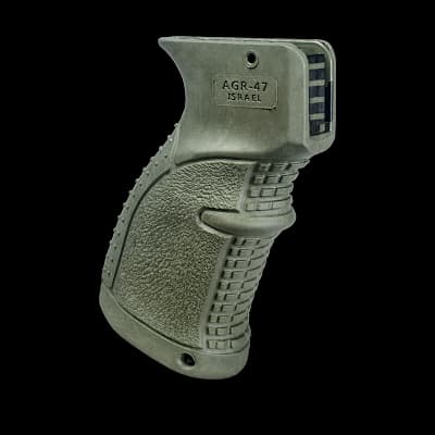AK47 Rubberised Pistol Grip Green
