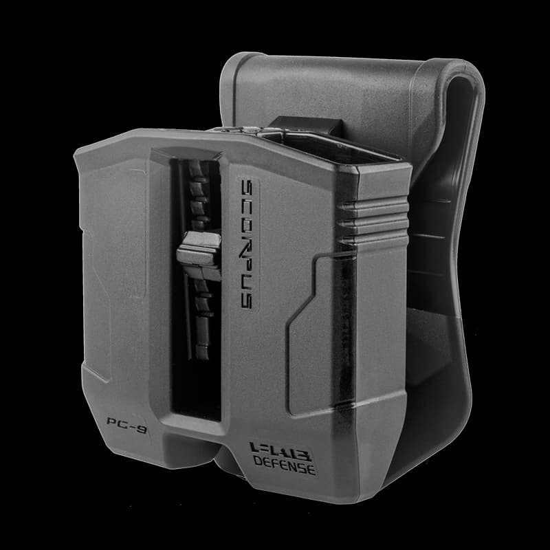 Scorpus Double Mag Pouch For Glock 9 mm
