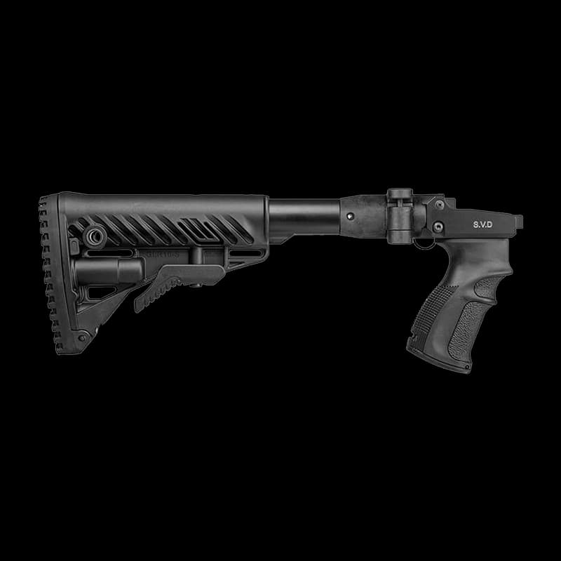 Side Folding And Collapsible Buttstock Kit For SVD
