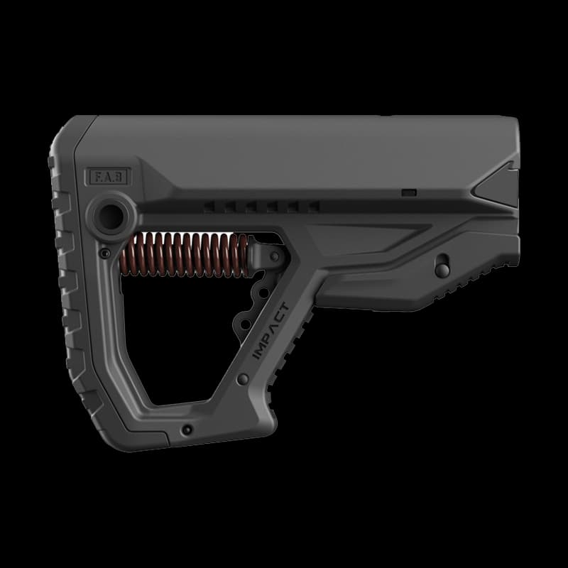 GL Core Impact Collapsible AR15 Buttstock Black
