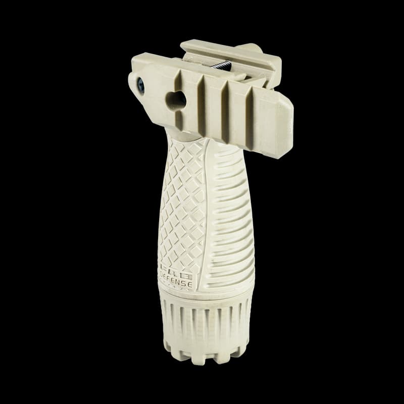 Rubberised Stout Foregrip Tan