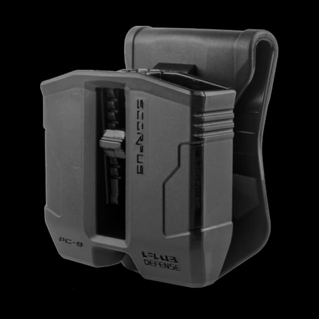 Double Magazine Pouch For Glock 9 mm with Swivel