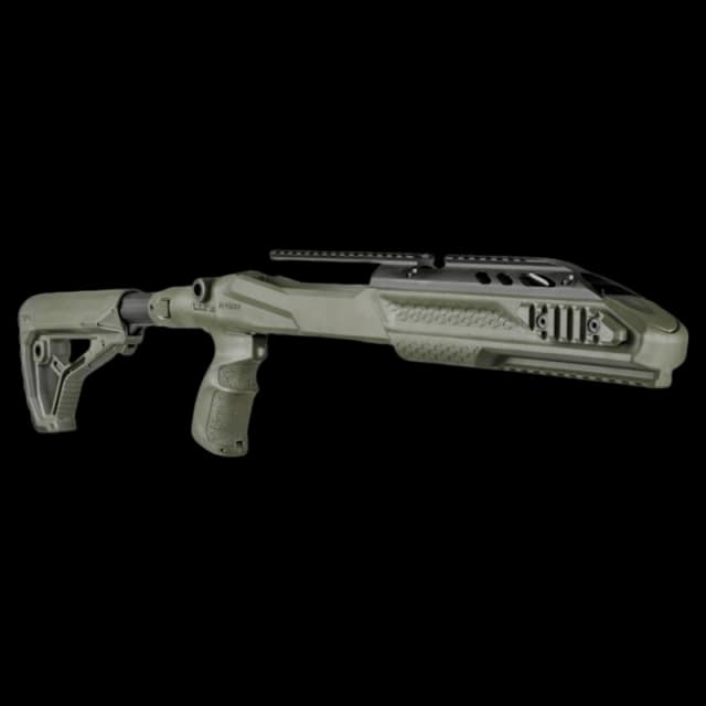 Ruger 10/22 M4 Collapsible Pro Stock Green