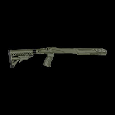 Ruger 10/22 M4 Collapsible Stock Green