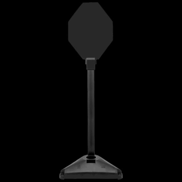 Static IPSC Target With Spare Board Black