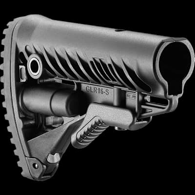 GLR16 AR15 Buttstock Black