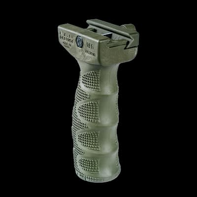 AR15 Rubberised Ergonomic Foregrip Green