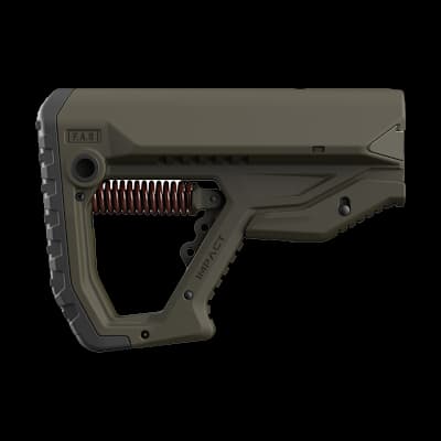 GL Core Impact Collapsible AR15 Buttstock Green