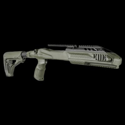 Ruger 10/22 M4 Collapsible Pro Stock Green